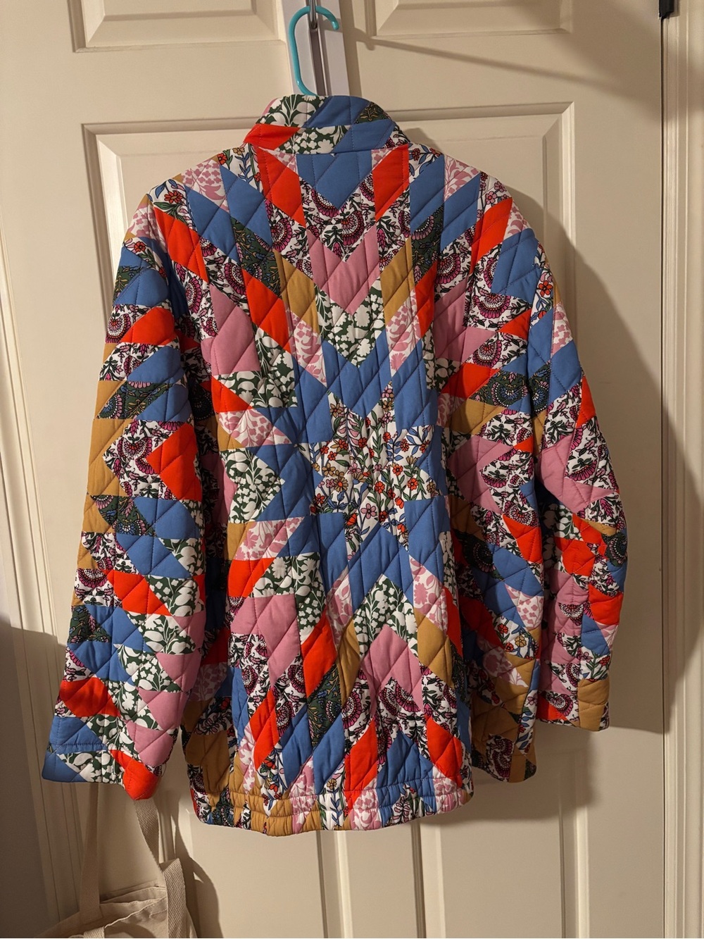 Boden quilted patchwork oversized jacket - Picture 5 of 10